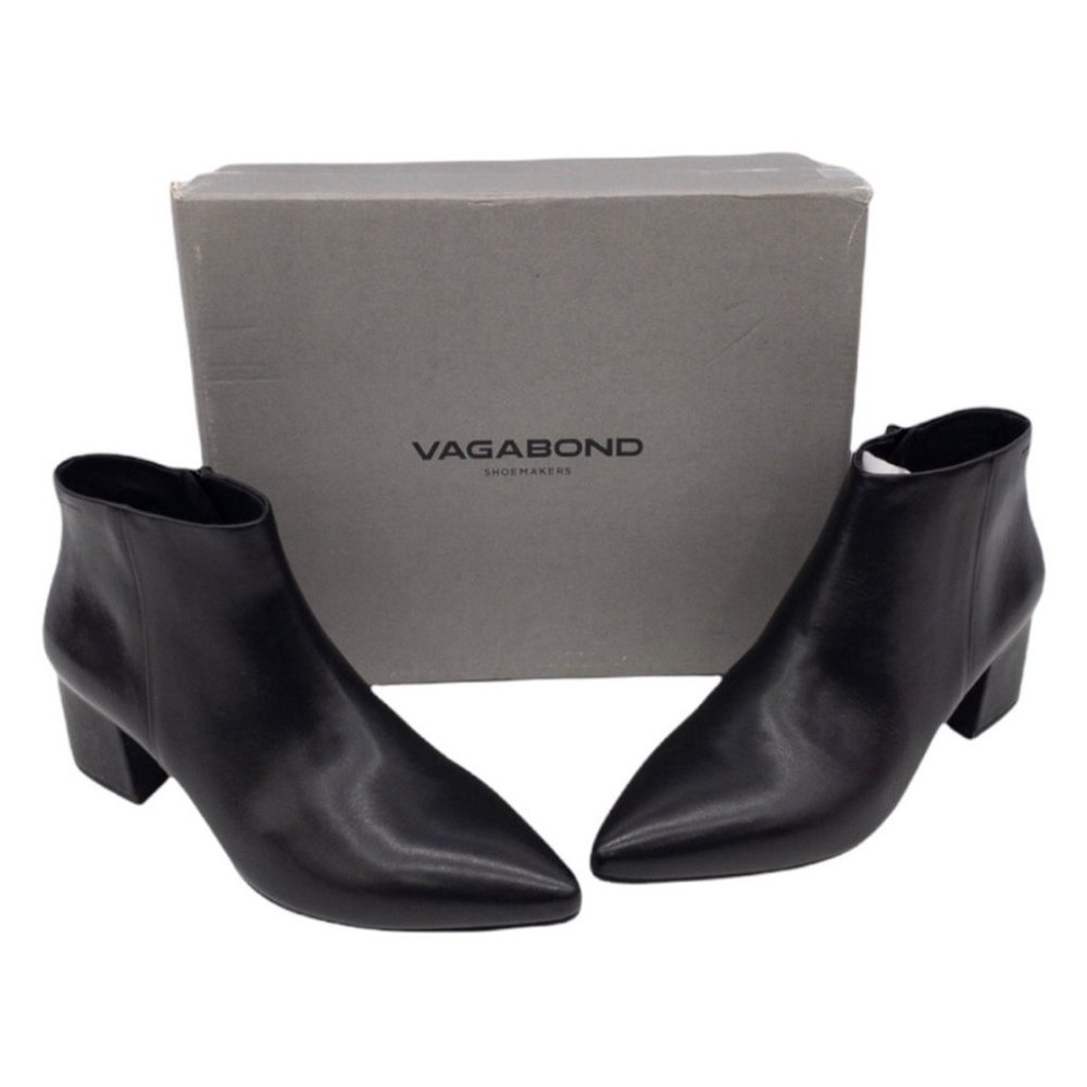 Vagabond Pointed Toe Ankle Boots